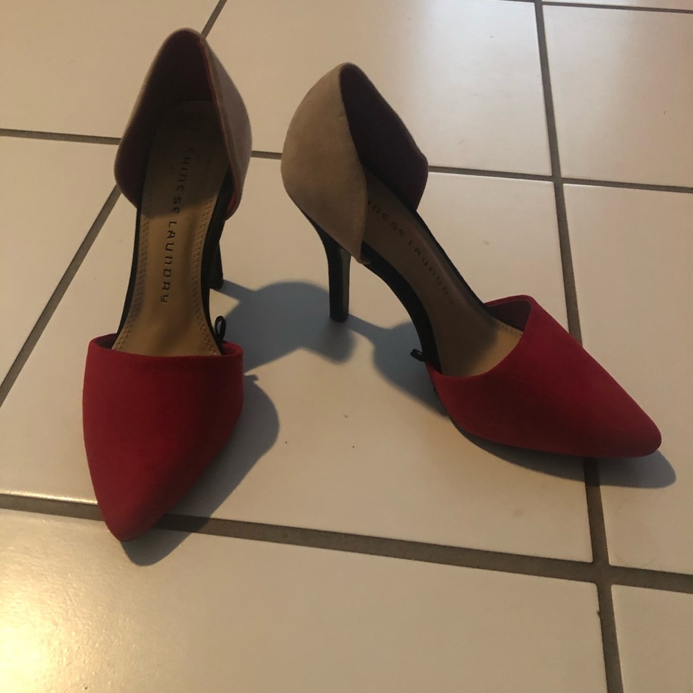 Chinese laundry heels sz6 NWOT